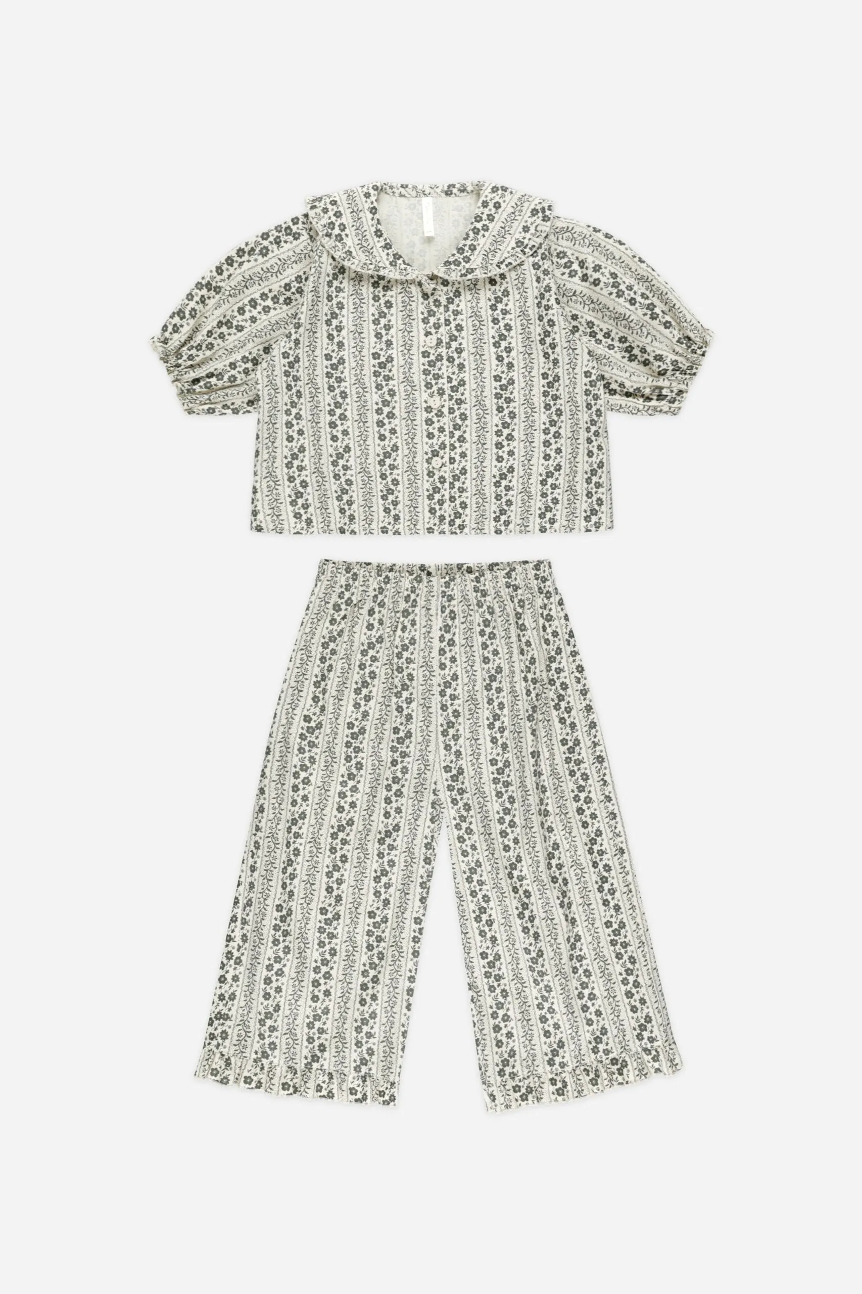 Rylee   Cru Pyjamas à Volants pour Bébés et Enfants | Vignes