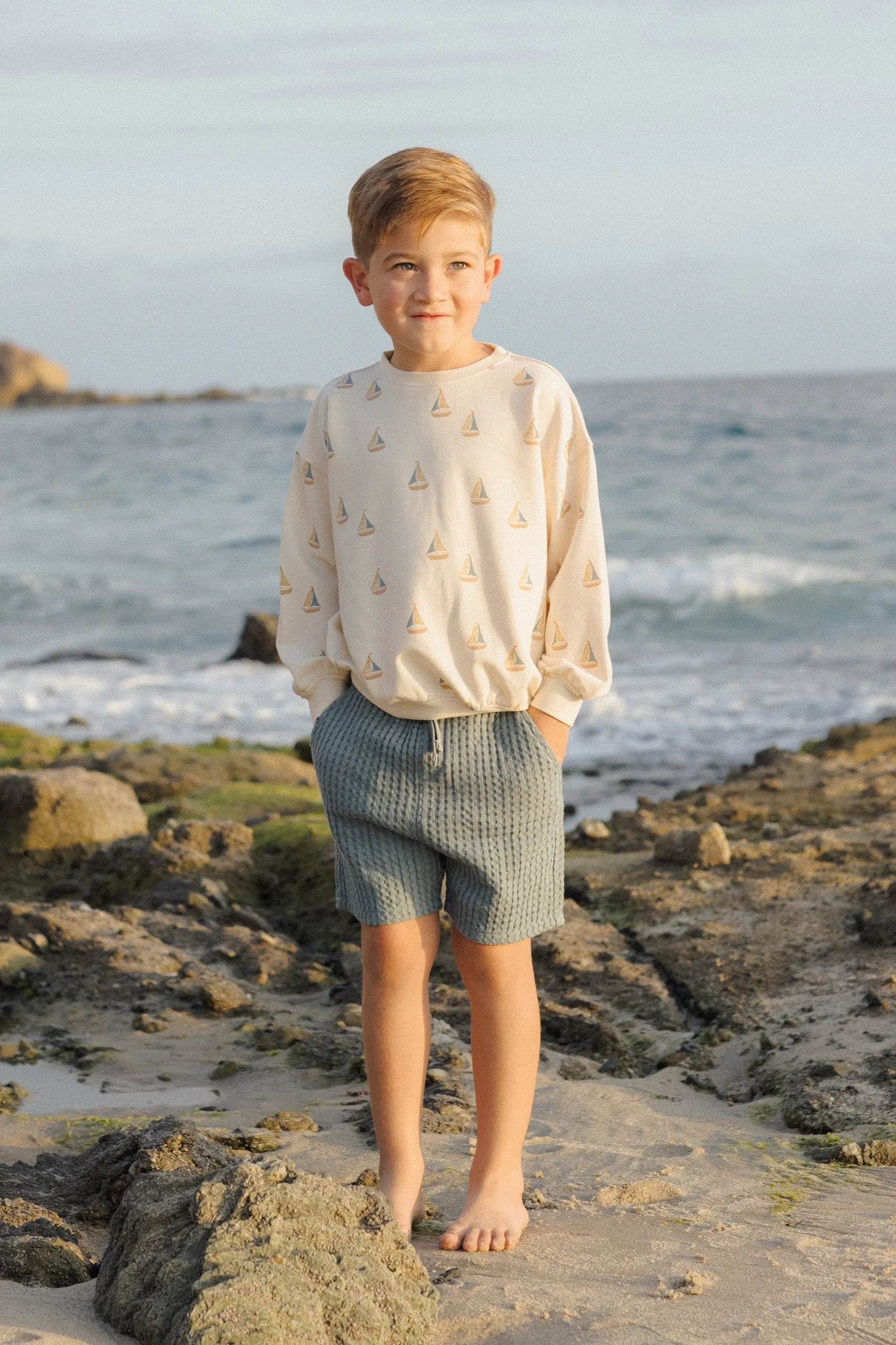 Rylee   Cru Sweat-shirt bébé/enfant | Bateaux à voile