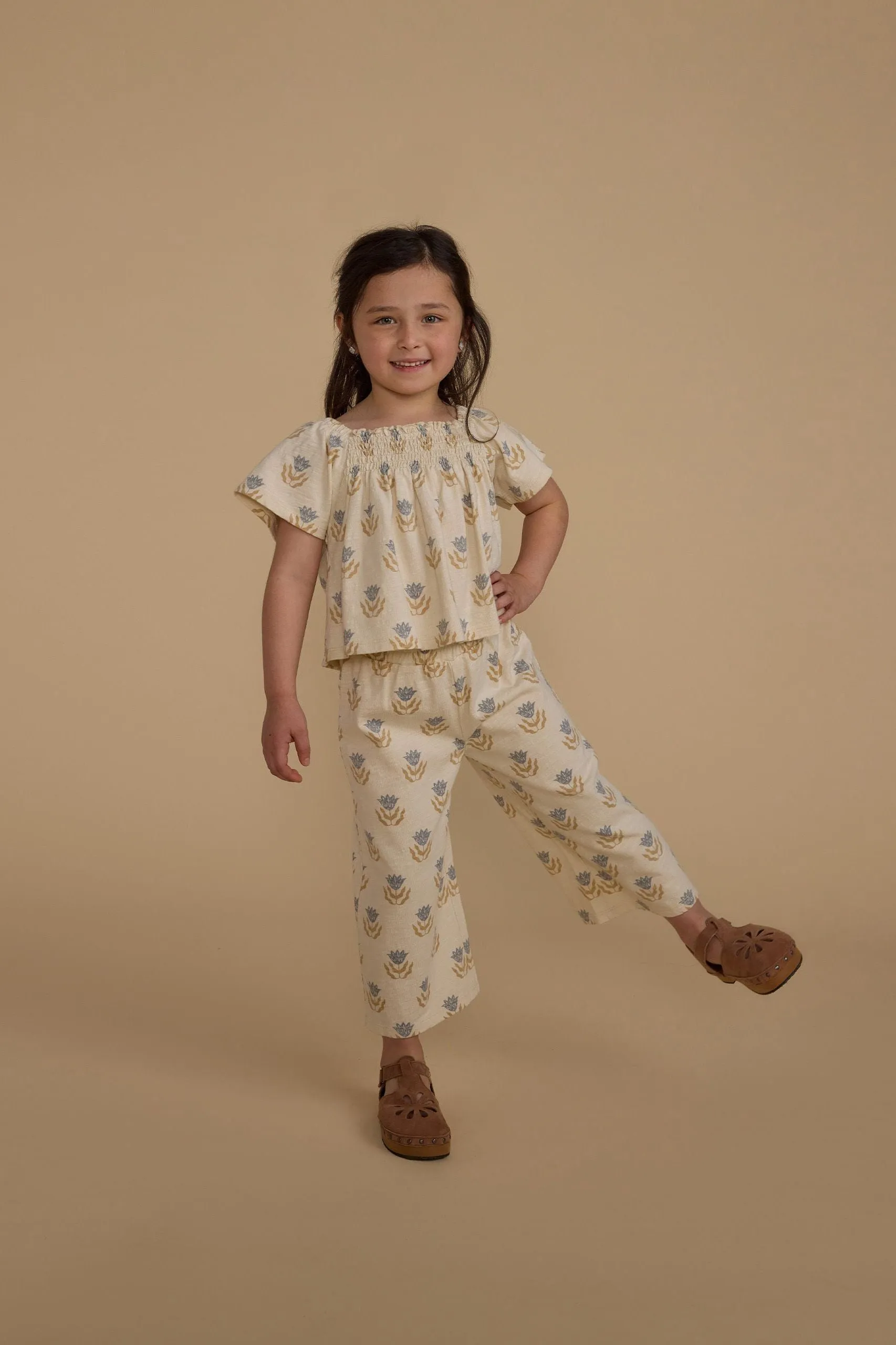 Rylee   Cru Pantalon large pour bébé et enfant | Flora