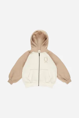 Rylee   Cru Veste à capuche zip bébé-enfant | GoodLuck/ Nat