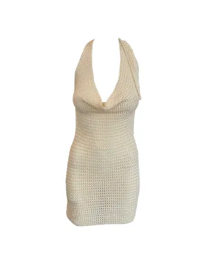 ROBE MINI CROCHET SANTORINI