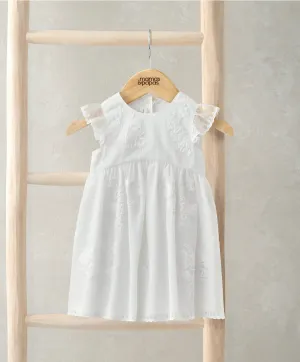 Robe courte en dentelle brodée - Imprimé floral pour bébés et enfants Mamas & Papas