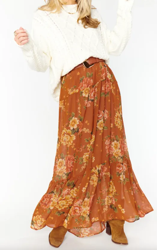 Show Me Your Mumu Jupe Midi Larina