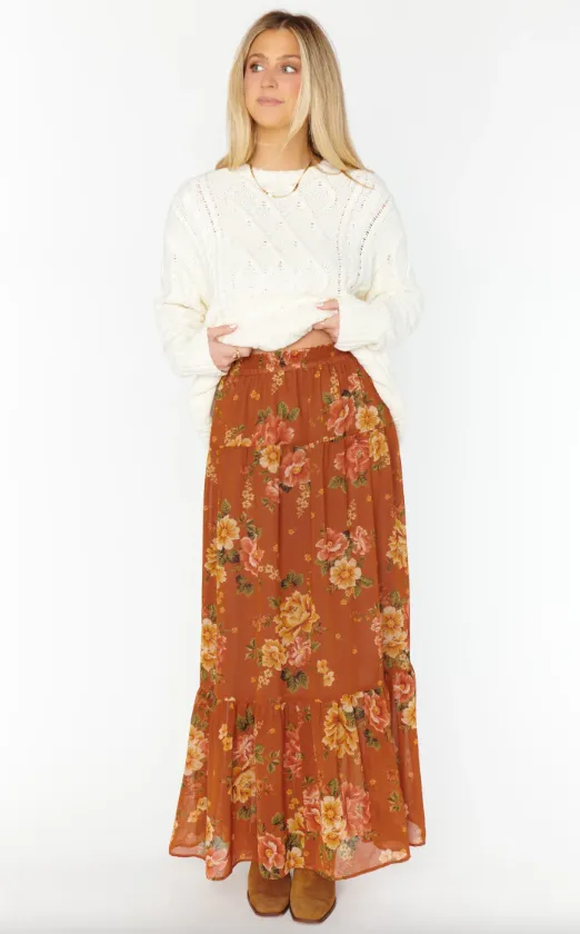 Show Me Your Mumu Jupe Midi Larina