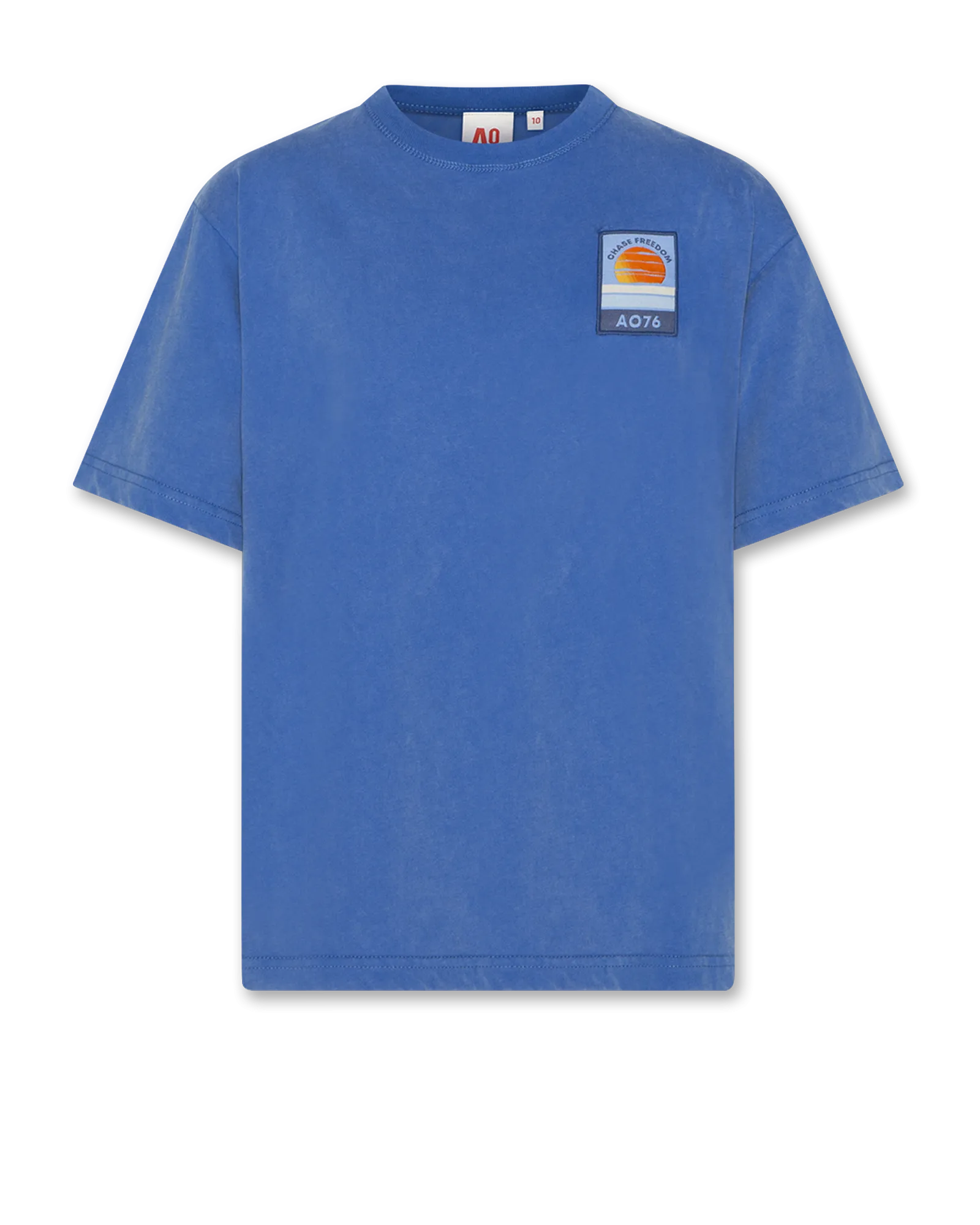 T-shirt Silas coucher de soleil SW 000707 - bleu vif Ao76 Vêtements Garçons Filles