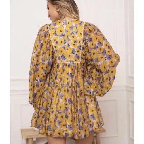 Robe Babydoll en Soie
