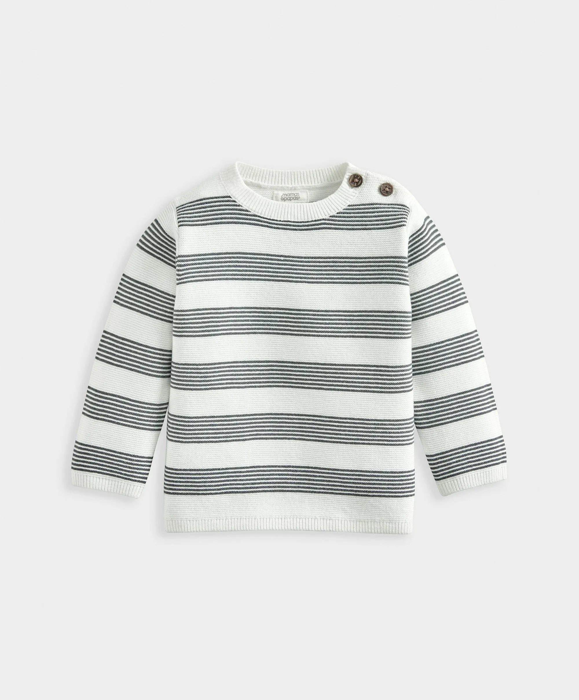 Pull à rayures tricoté