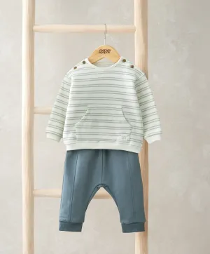 Ensemble Haut à Rayures et Leggings Bébé Enfant Mamas & Papas