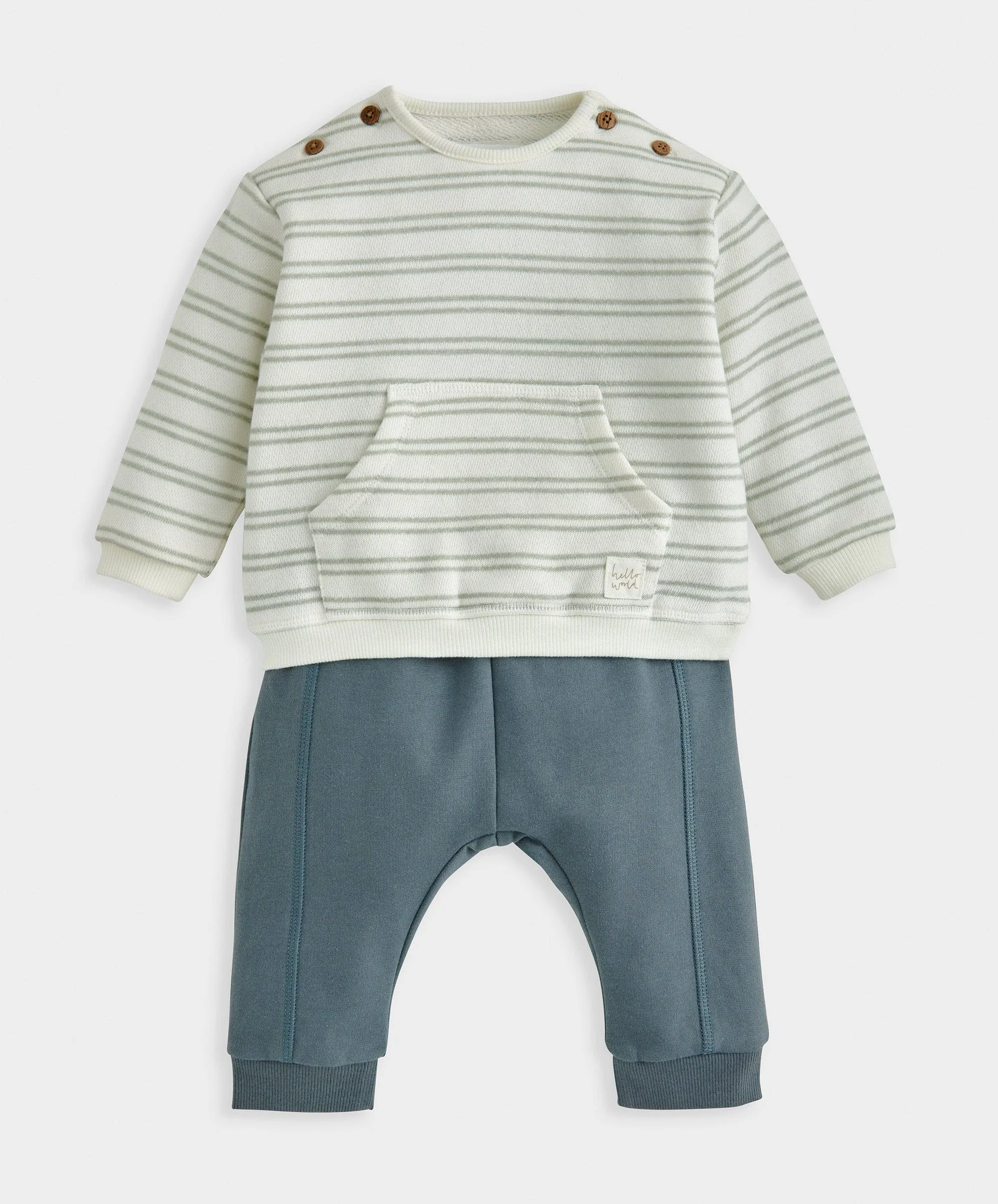 Ensemble Haut à Rayures et Leggings Bébé Enfant Mamas & Papas
