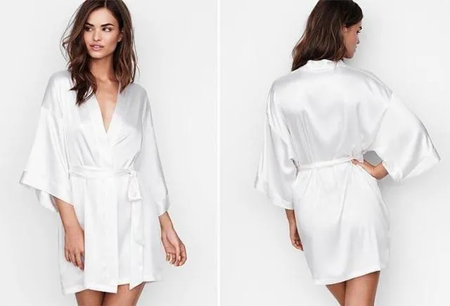Robe de Kimono d'Été pour le Sommeil