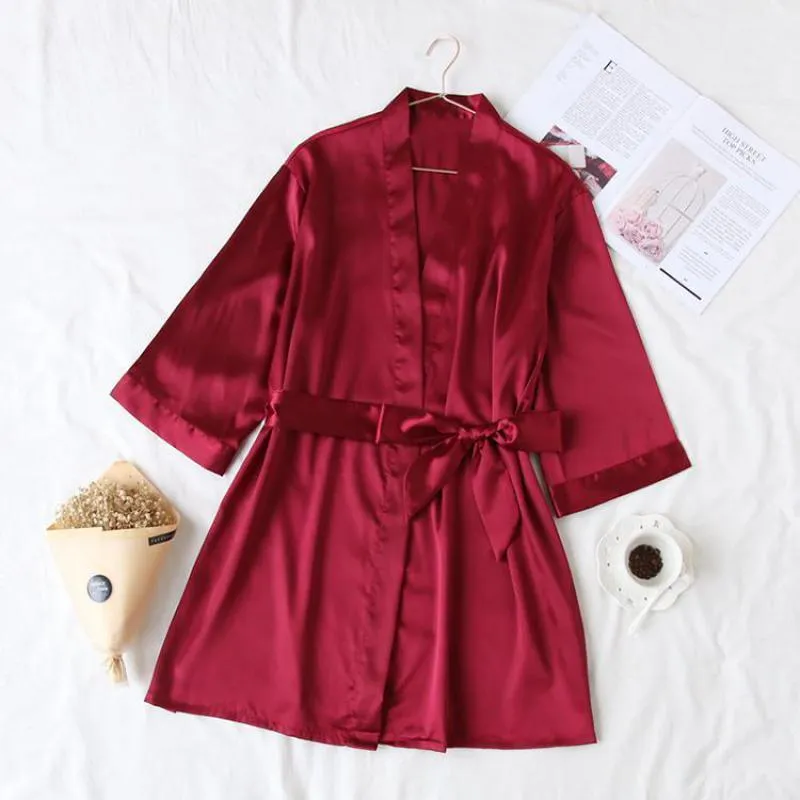 Robe de Kimono d'Été pour le Sommeil
