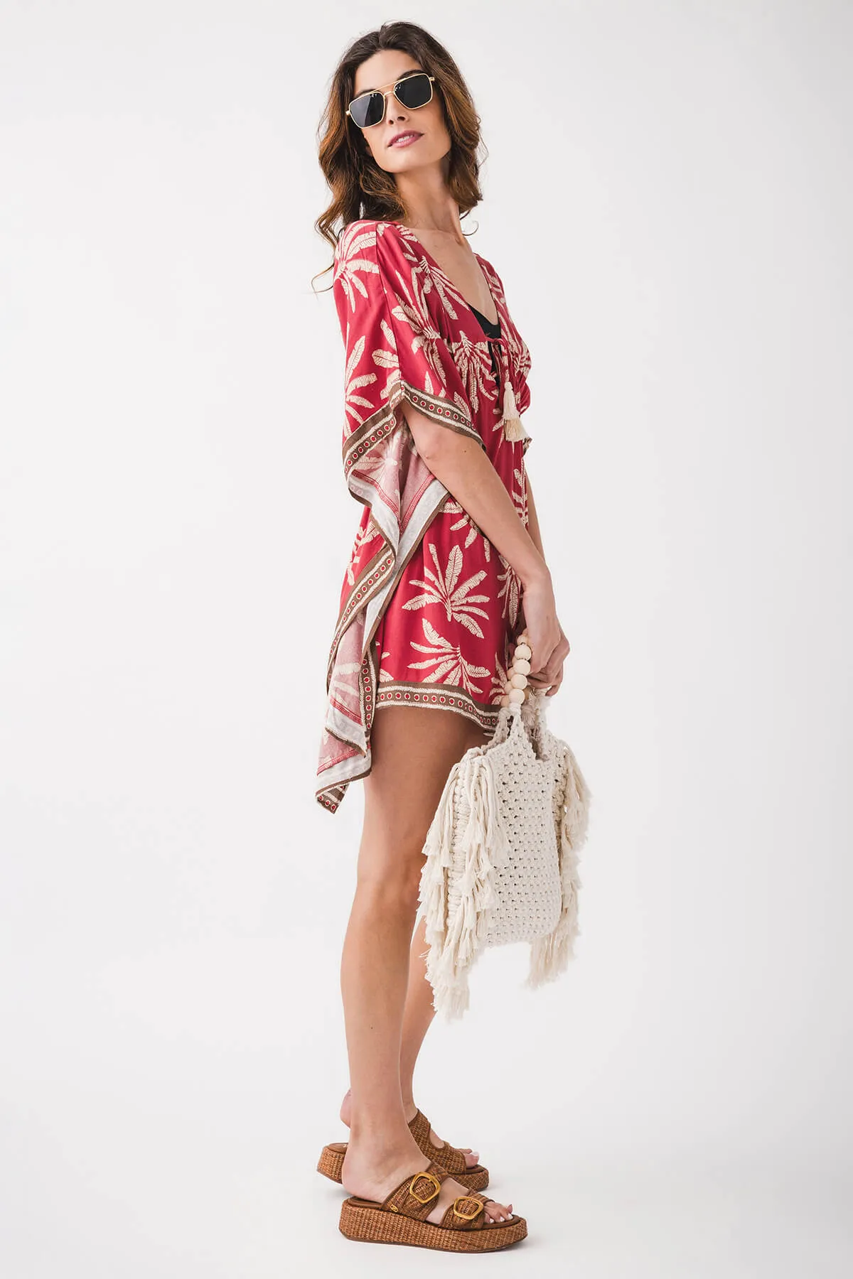 Surf Gypsy Imprimé Crêpe Cover Up