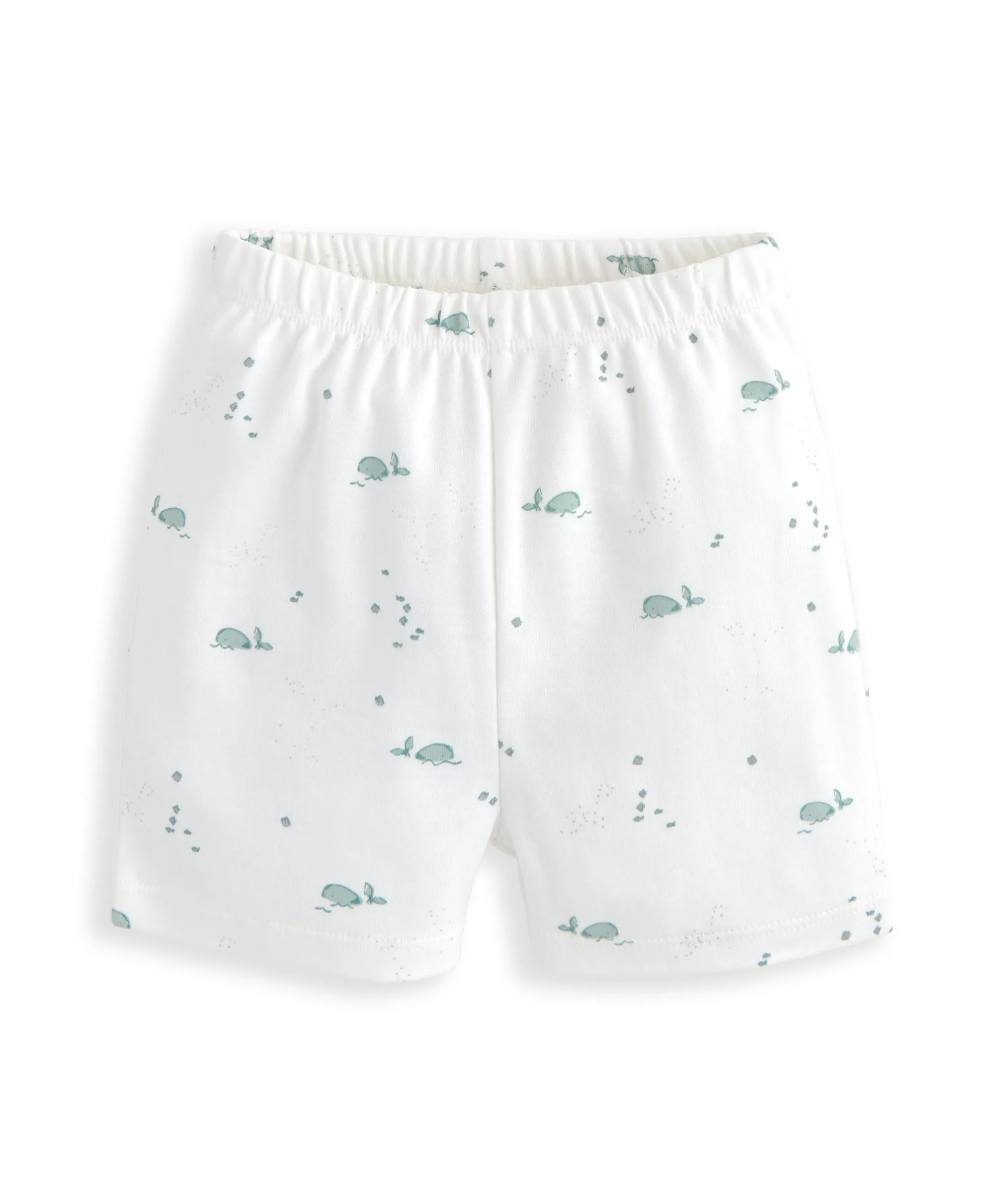 Ensemble T-Shirt & Short (2 Pièces) - Imprimé Baleine
