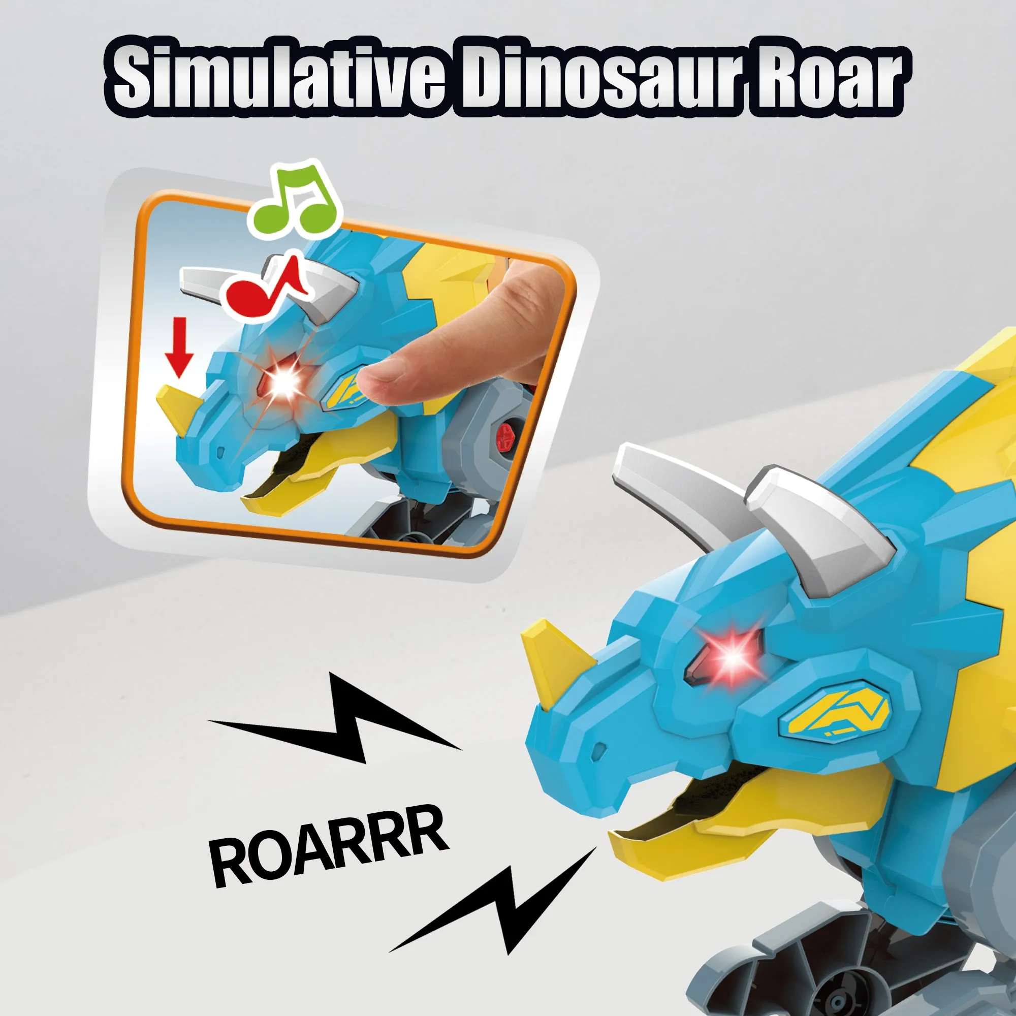 Jouet Dinosaure à Démontage avec Grande Boîte à Outils