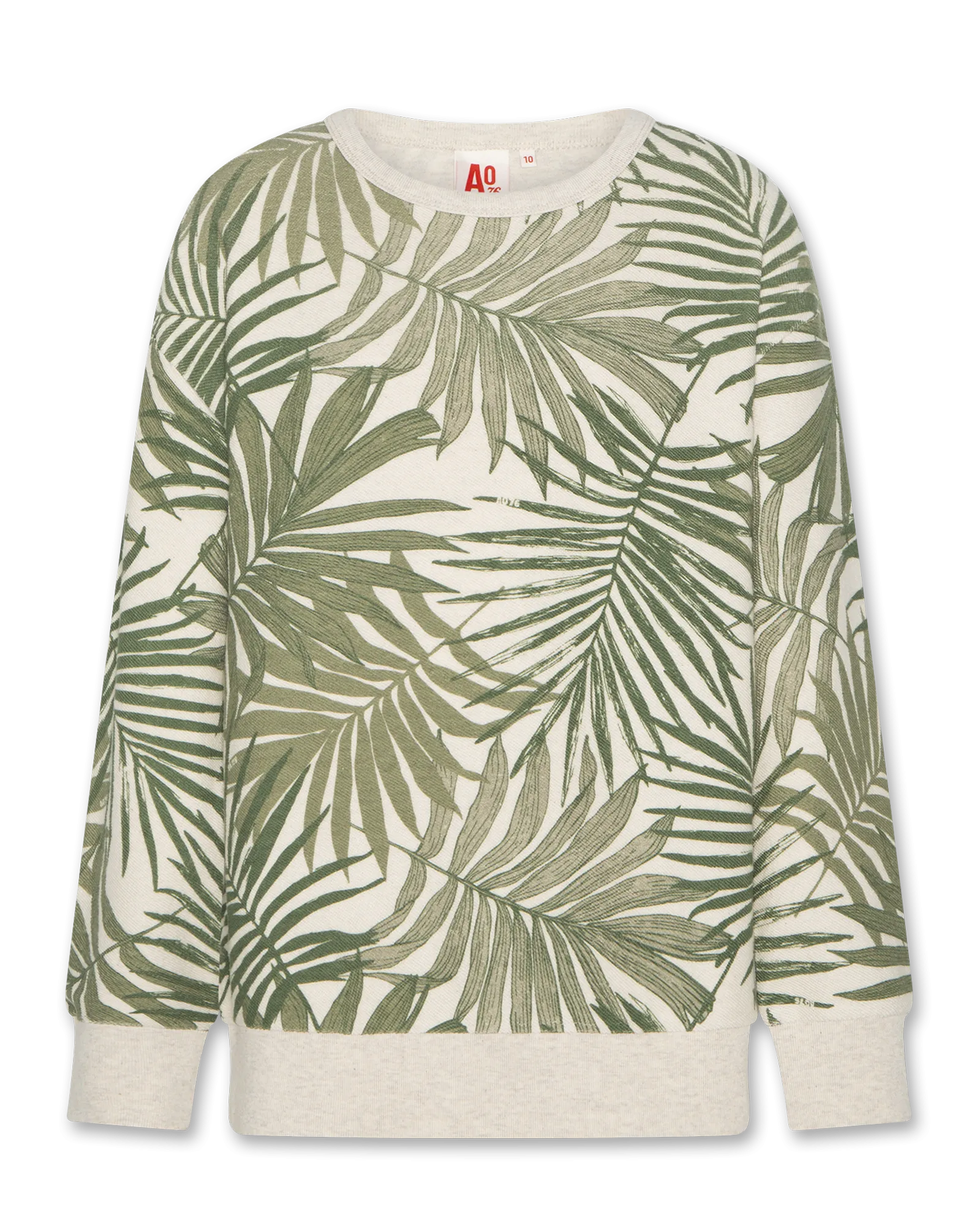 pull tamal feuilles 000115 - mastic heather Ao76 Vêtements Garçons Filles