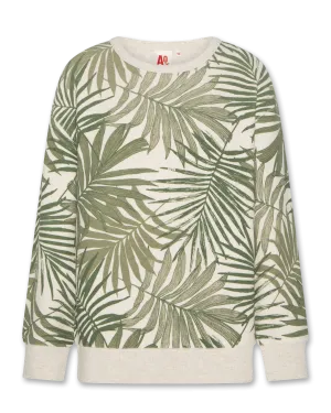 pull tamal feuilles 000115 - mastic heather Ao76 Vêtements Garçons Filles