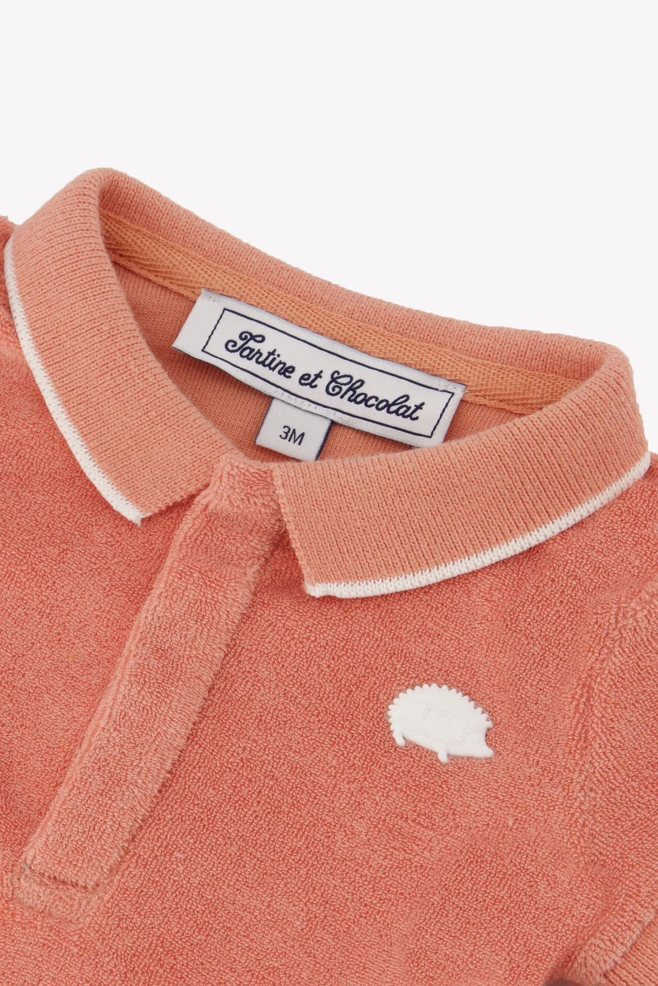 Tartine Et Chocolat Polo Petit Cowboy Bébé Garçon Fille 1 - Orange
