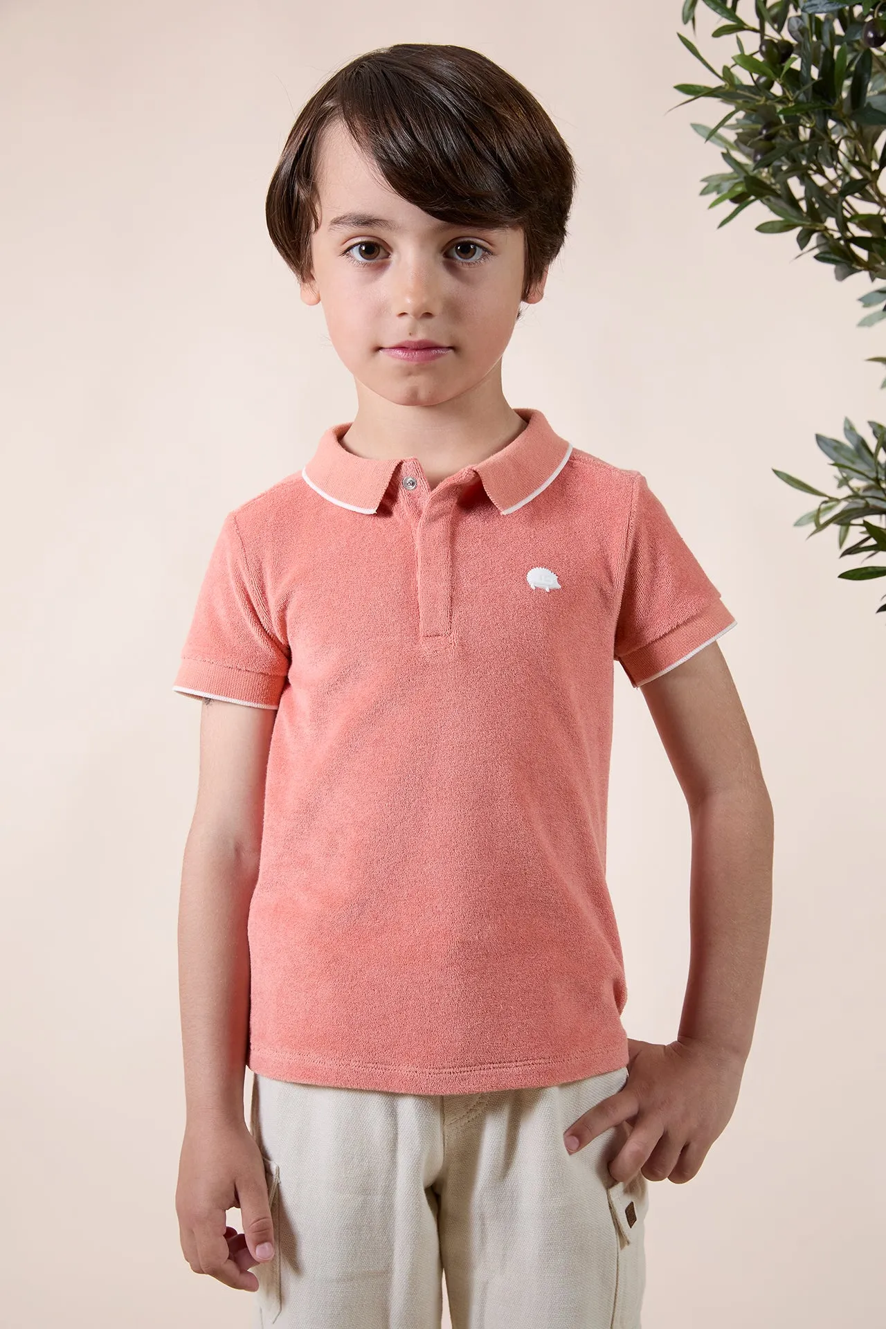 Tartine Et Chocolat Polo Petit Cowboy Bébé Garçon Fille 1 - Orange