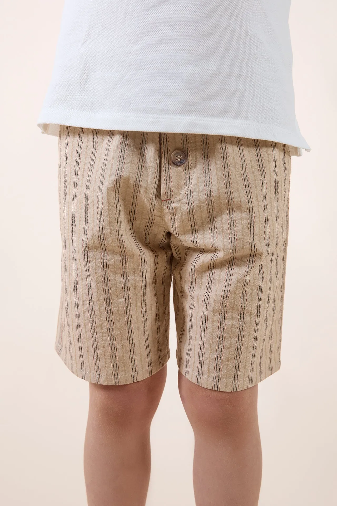 Tartine Et Chocolat Garçons Filles BÉBÉ PETIT COWBOY SHORT16 - Ocre
