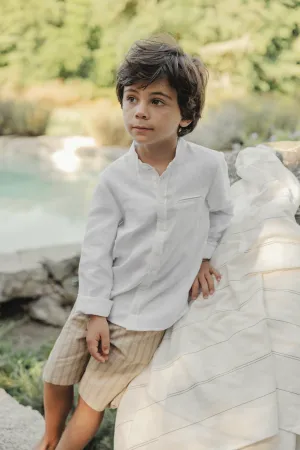Tartine Et Chocolat Garçons Filles BÉBÉ PETIT COWBOY SHORT16 - Ocre