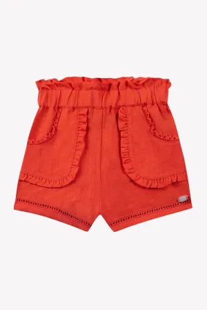 Tartine Et Chocolat Garçons Filles BÉBÉ PROMENADE BUCOLIQUE SHORT2 - Coquelicot