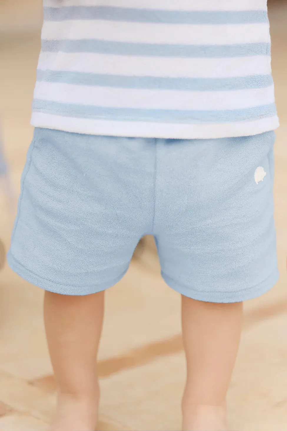 Tartine Et Chocolat Garçons Filles BÉBÉ SOUS L'OCÉAN SHORT 9 - Bleu lavé