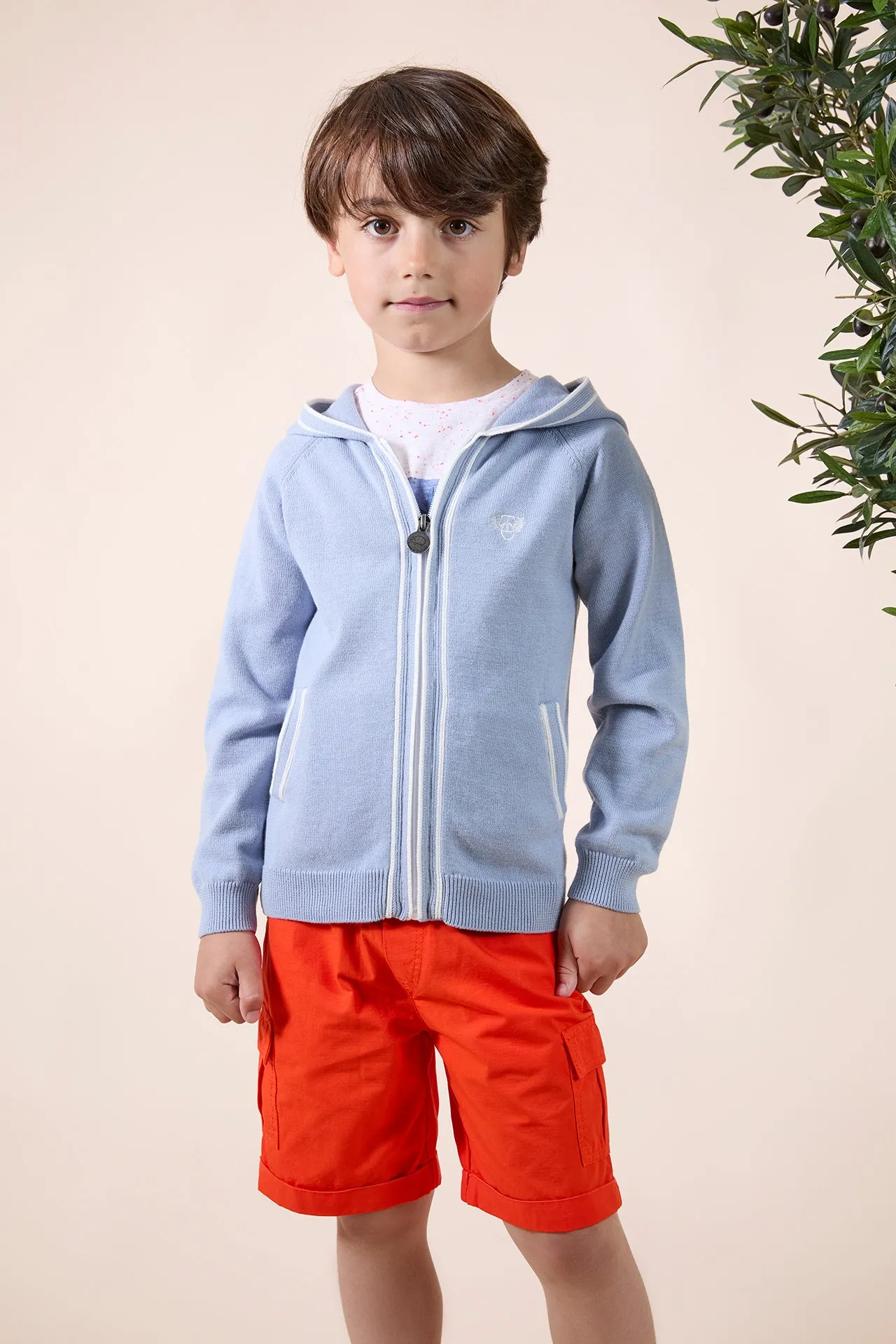 Tartine Et Chocolat Garçons Filles SHORT AVENTURE URBAINE 7BIS - Orange épicé