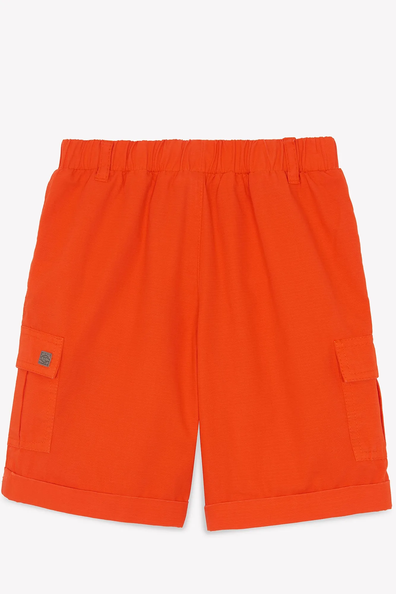 Tartine Et Chocolat Garçons Filles SHORT AVENTURE URBAINE 7BIS - Orange épicé