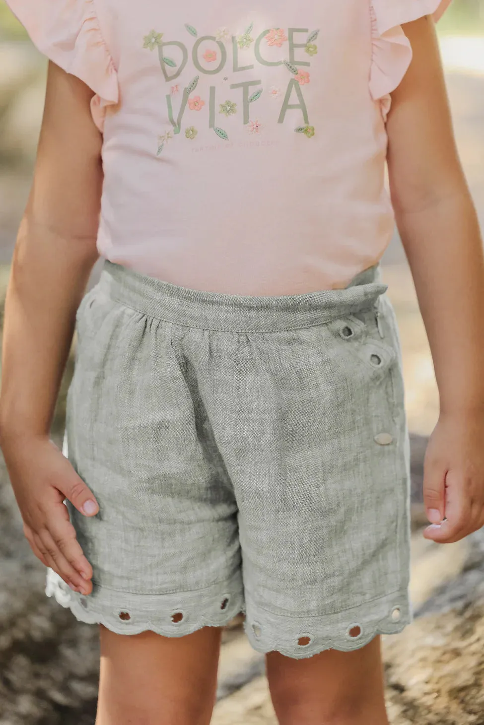 Tartine Et Chocolat Garçons Filles ÉCHAPPÉE ROMANTIQUE SHORT E - Kaki