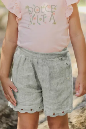 Tartine Et Chocolat Garçons Filles ÉCHAPPÉE ROMANTIQUE SHORT E - Kaki