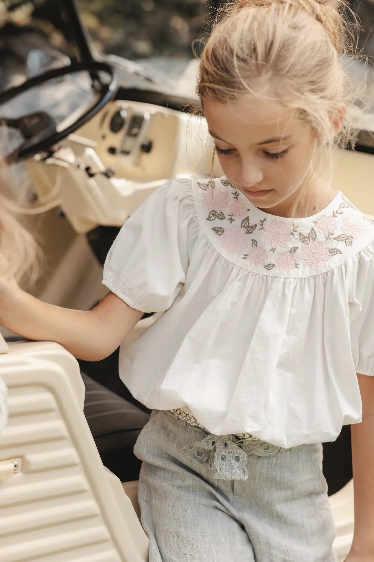 Tartine Et Chocolat Garçons Filles ÉCHAPPÉE ROMANTIQUE Tunique A - Nacré