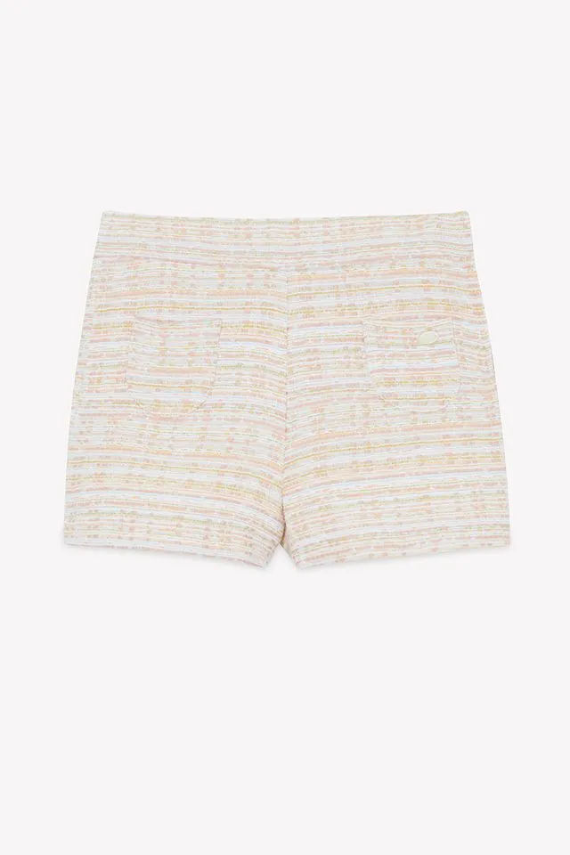 Tartine Et Chocolat Garçons Filles SHORT JARDIN D'ÉTÉ F - Nacré