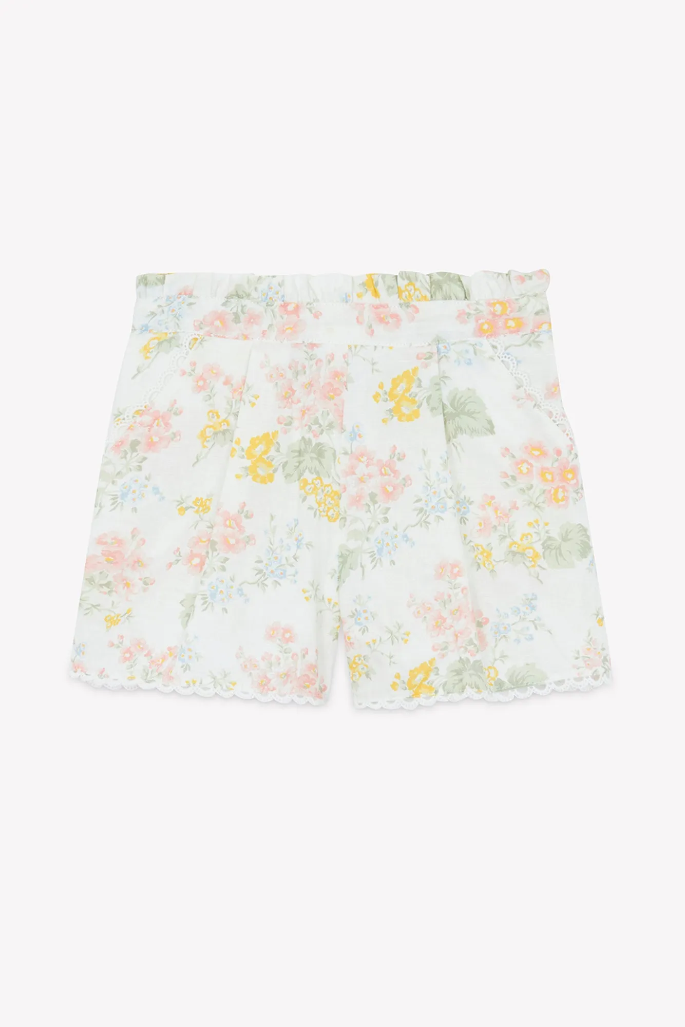 Tartine Et Chocolat Garçons Filles SHORT JARDIN D'ÉTÉ - Nacré
