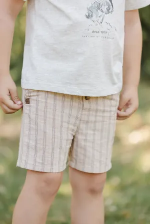 Tartine Et Chocolat Garçons Filles PETIT COWBOY SHORT16BIS - Ocre
