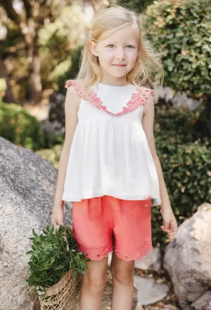 Tartine Et Chocolat Garçons Filles TRÉSOR D'ÉTÉ SHORT - corail