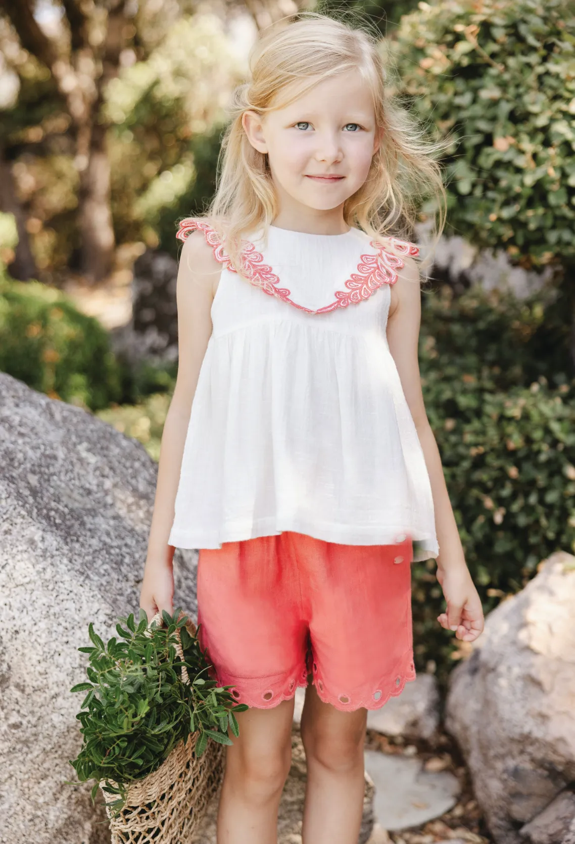Tartine Et Chocolat Garçons Filles TRÉSOR D'ÉTÉ SHORT - corail