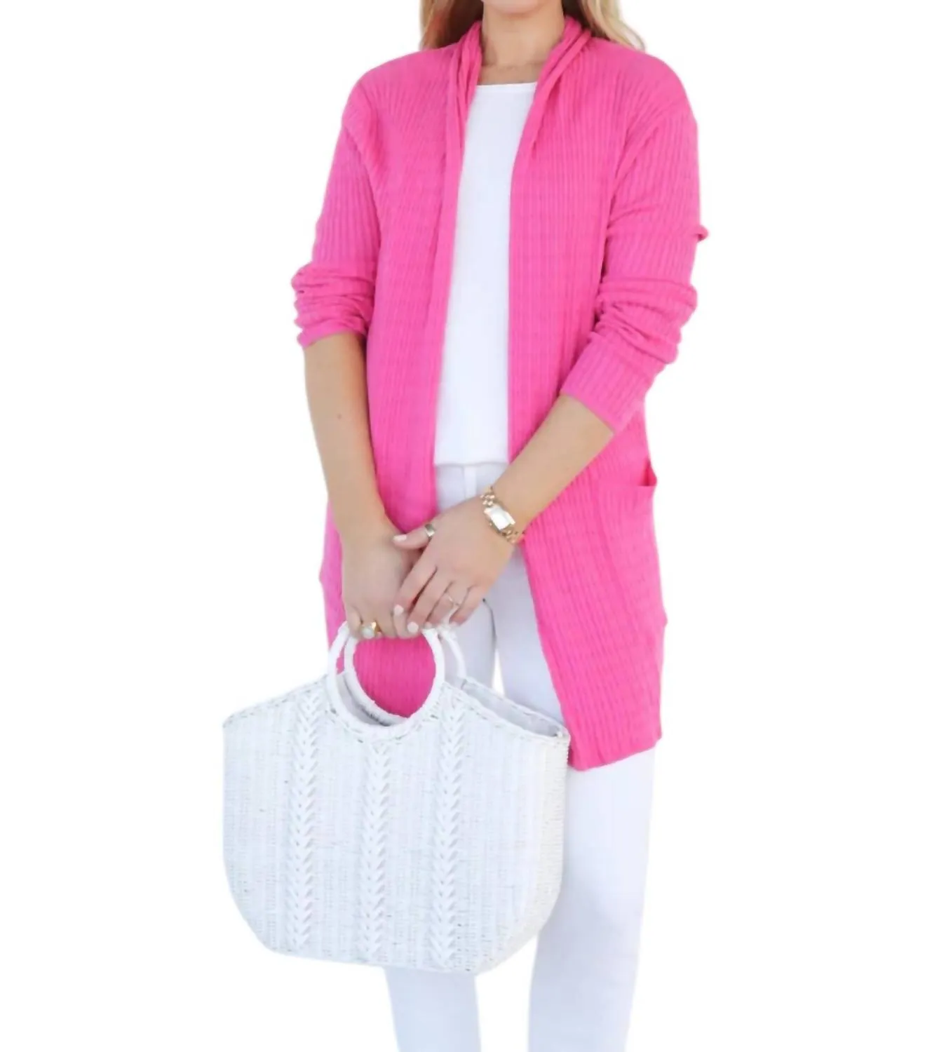 Le Cardigan Kyra En Rose