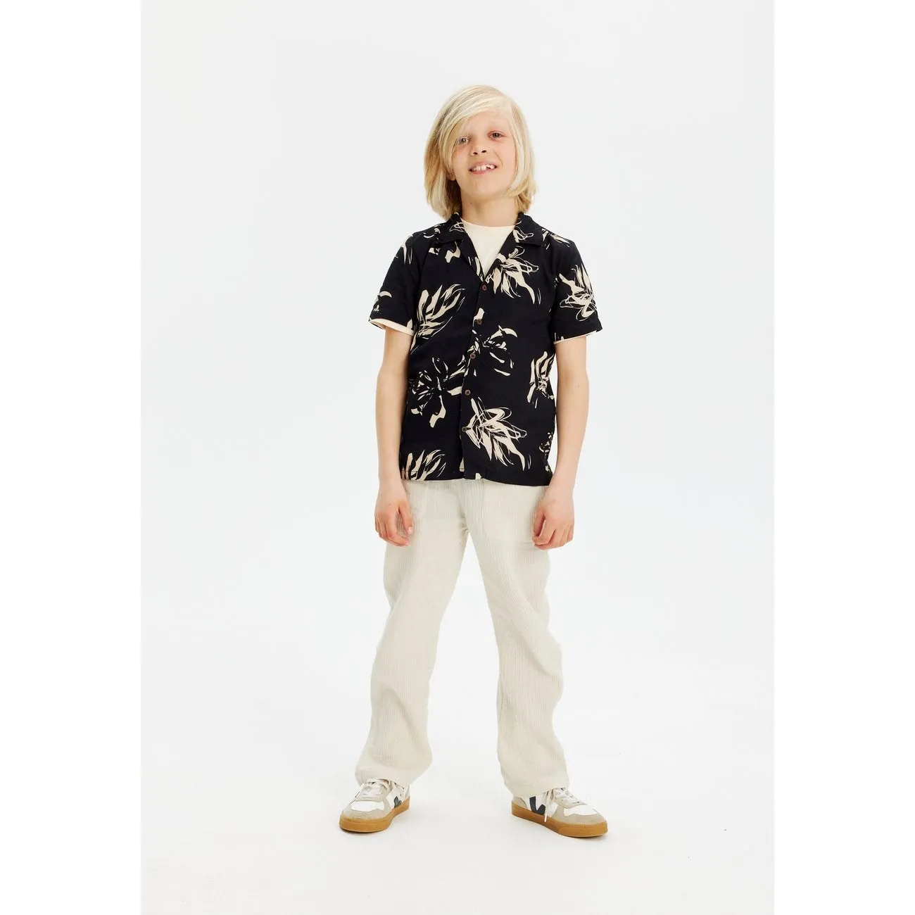 Le Nouveau Pantalon UNI Faisa en Flocons d'Avoine BébéEnfant_The-New