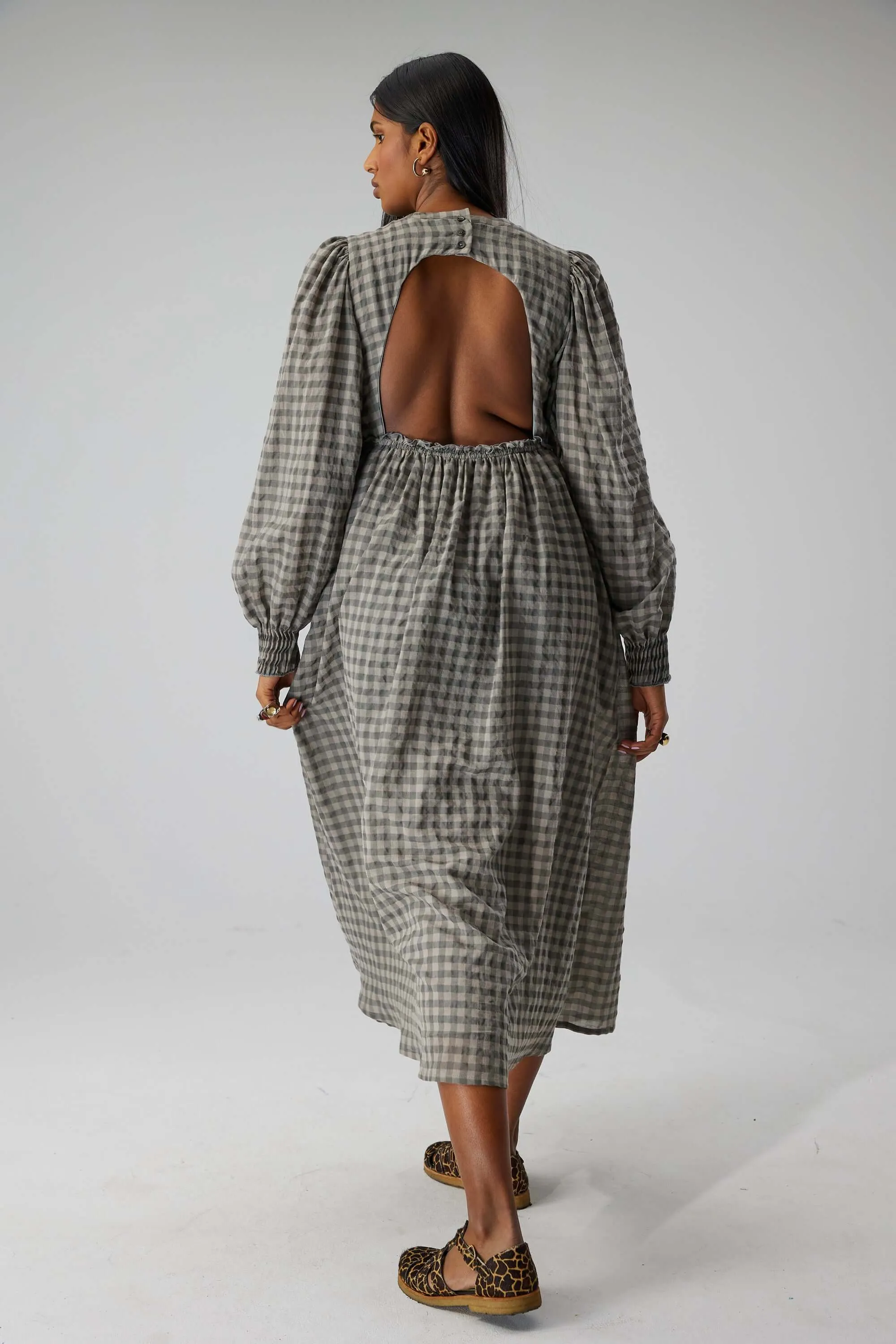 Robe Thelma en vichy Highway