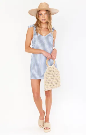 Throw and Go Cravate Mini ~ Elle Navigue Rayure