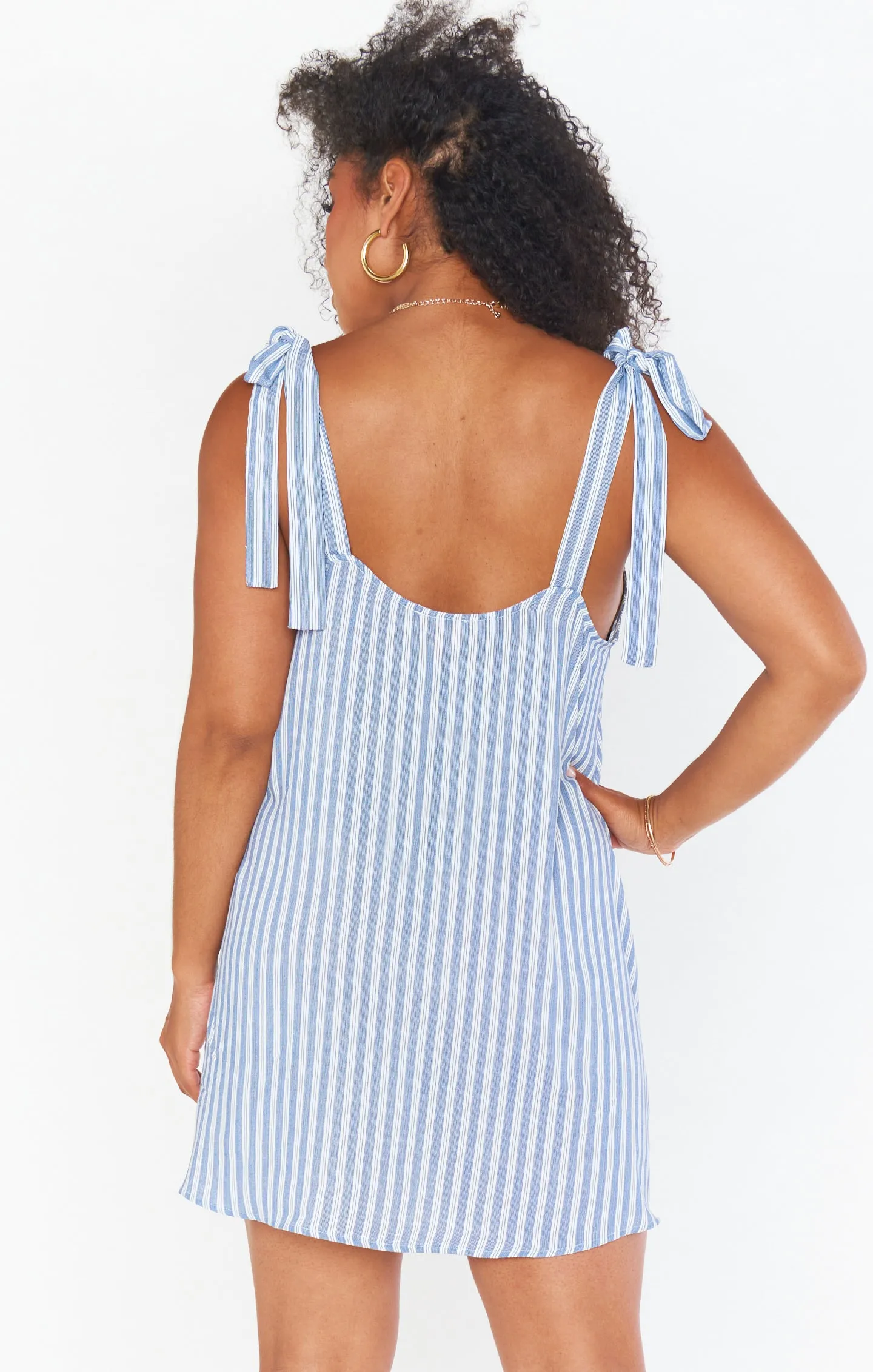 Throw and Go Cravate Mini ~ Elle Navigue Rayure