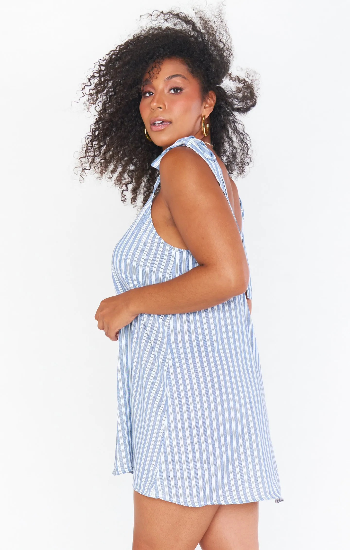 Throw and Go Cravate Mini ~ Elle Navigue Rayure