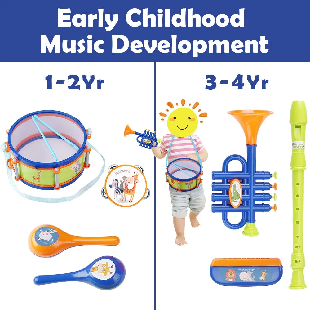 Jeu de Batterie Musicale pour Tout-Petits