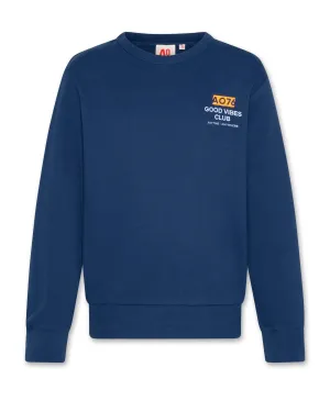 pull tom going 000725 - bleu moyen Ao76 Vêtements Garçons Filles