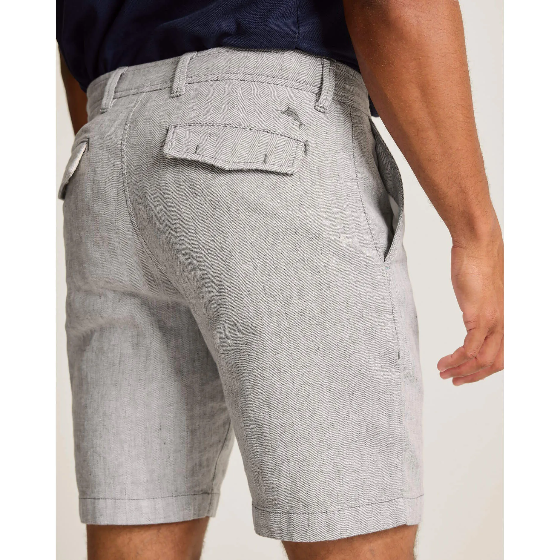 Tommy Bahama Shorts de Plage en Lin pour Hommes - 9 Pouces - Bala Shark Vêtements Tommy Bahama