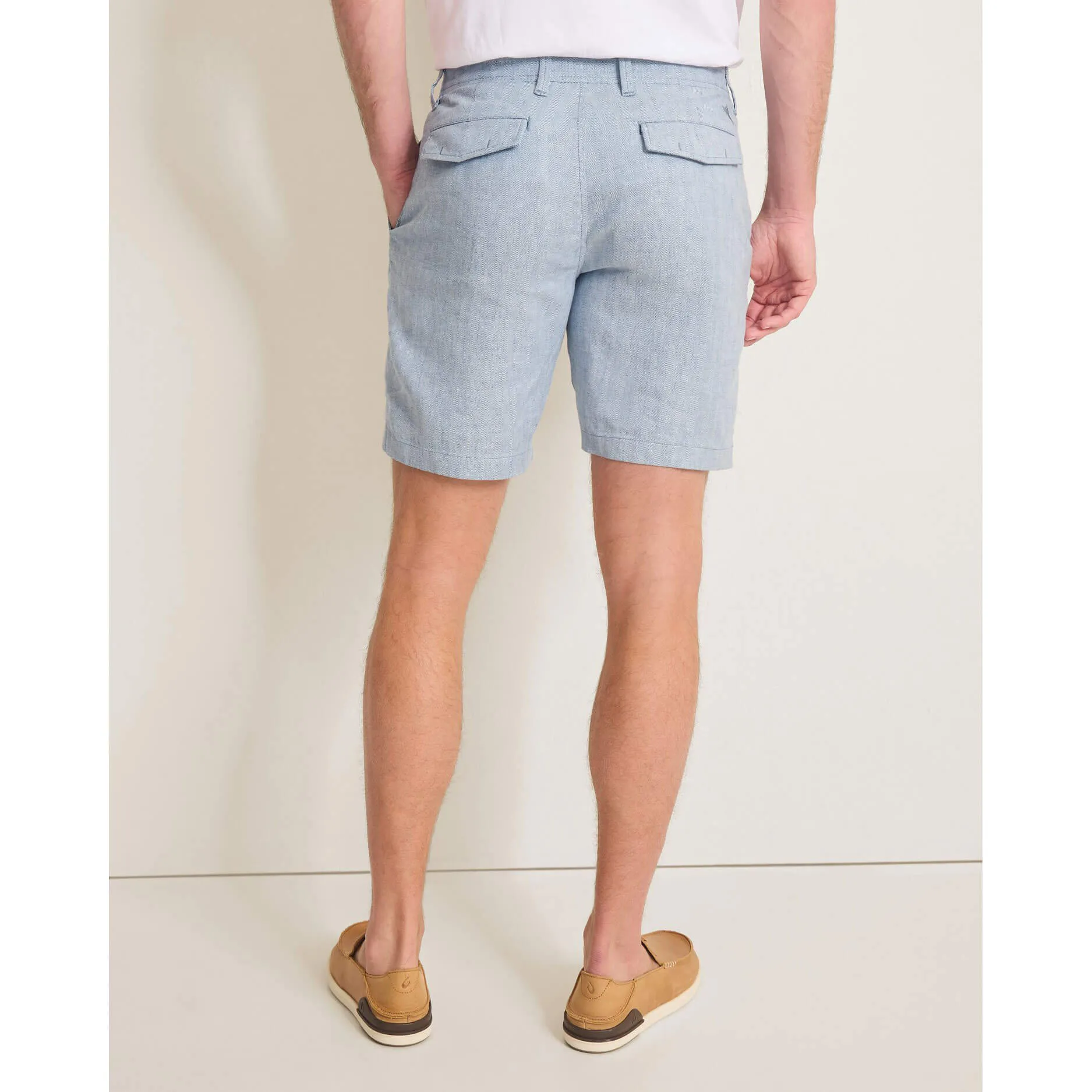 Tommy Bahama Shorts de Plage en Lin pour Hommes - 9 Pouces - Ocean City