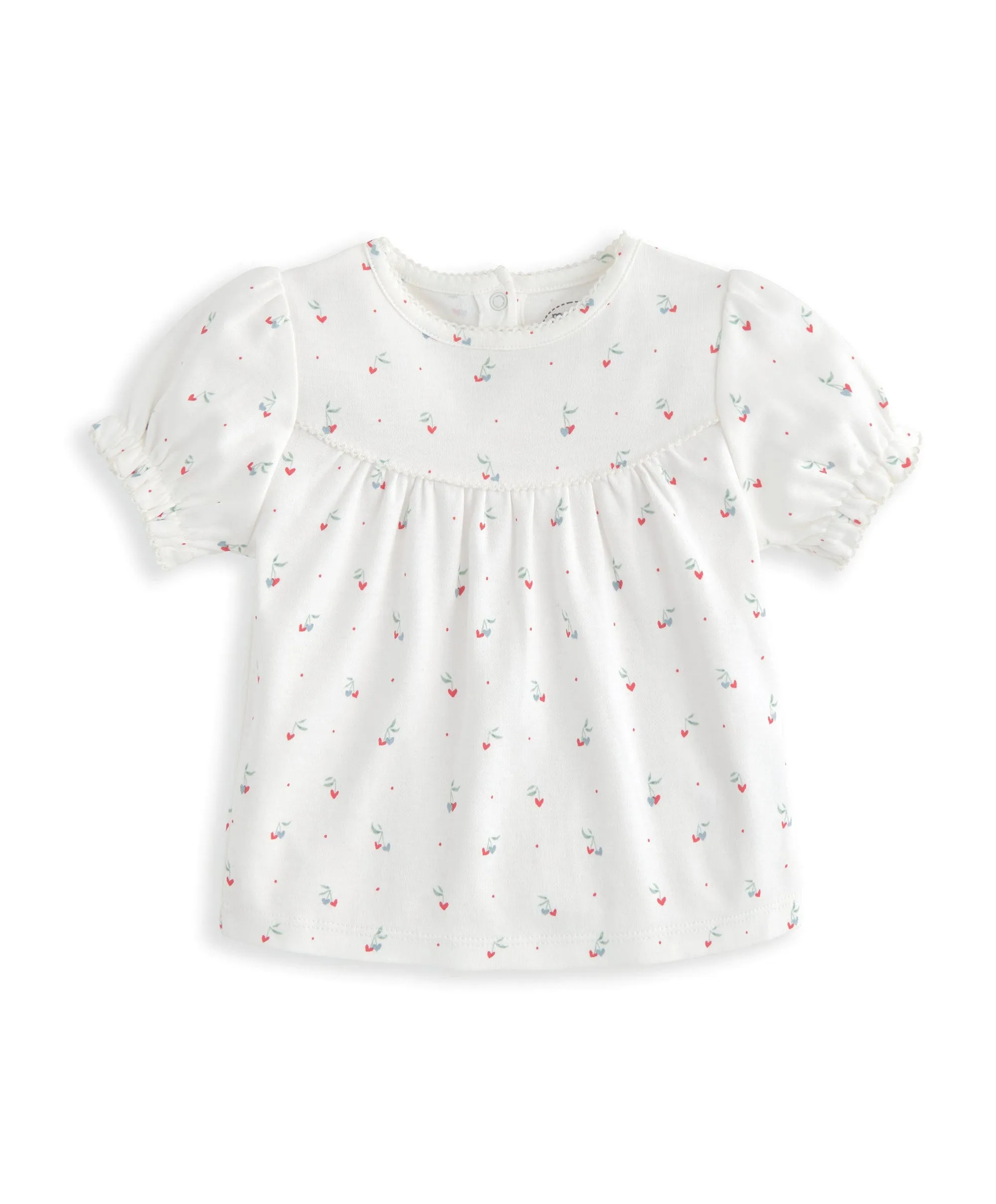 Ensemble Haut & Short (2 Pièces) - Imprimé Cœurs Cerise Babykids Mamas & Papas
