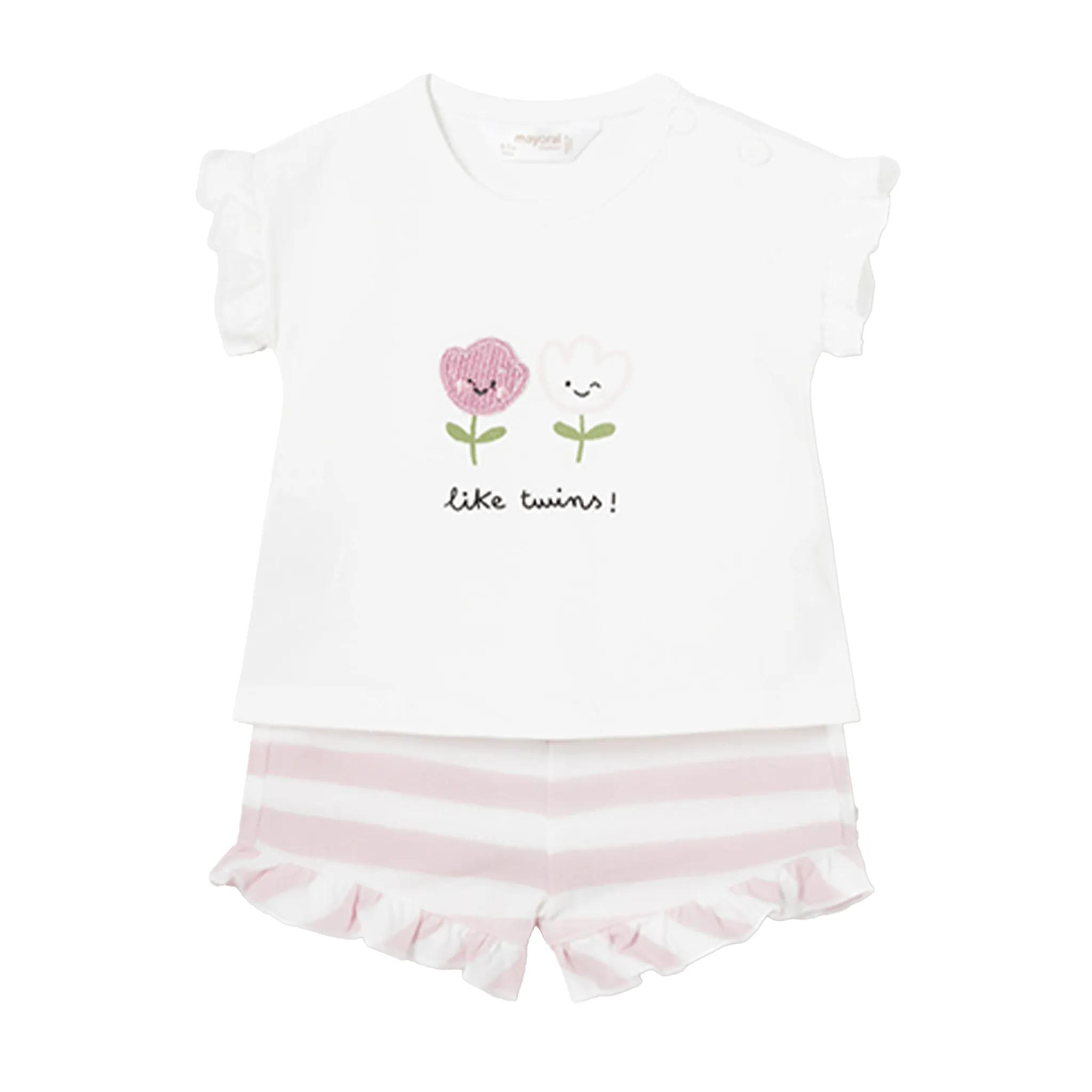 Ensemble T-Shirt et Short Deux Pièces