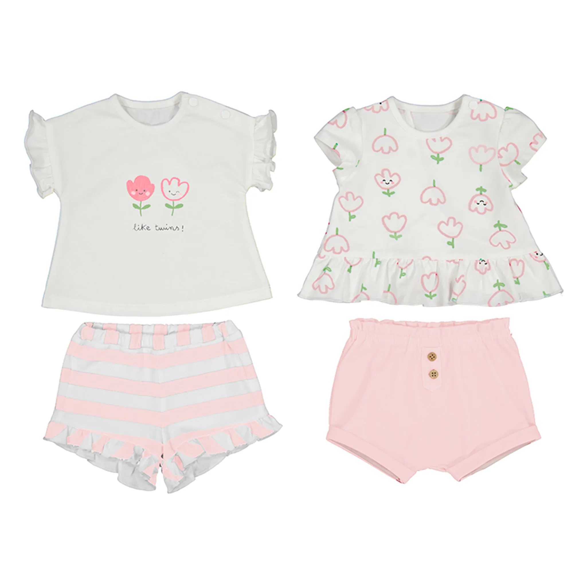 Ensemble T-Shirt et Short Deux Pièces