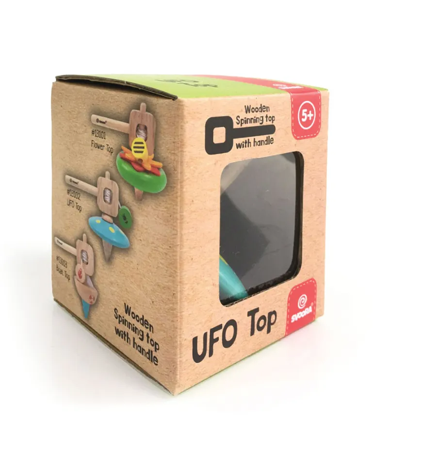 Toupie UFO avec Poignée